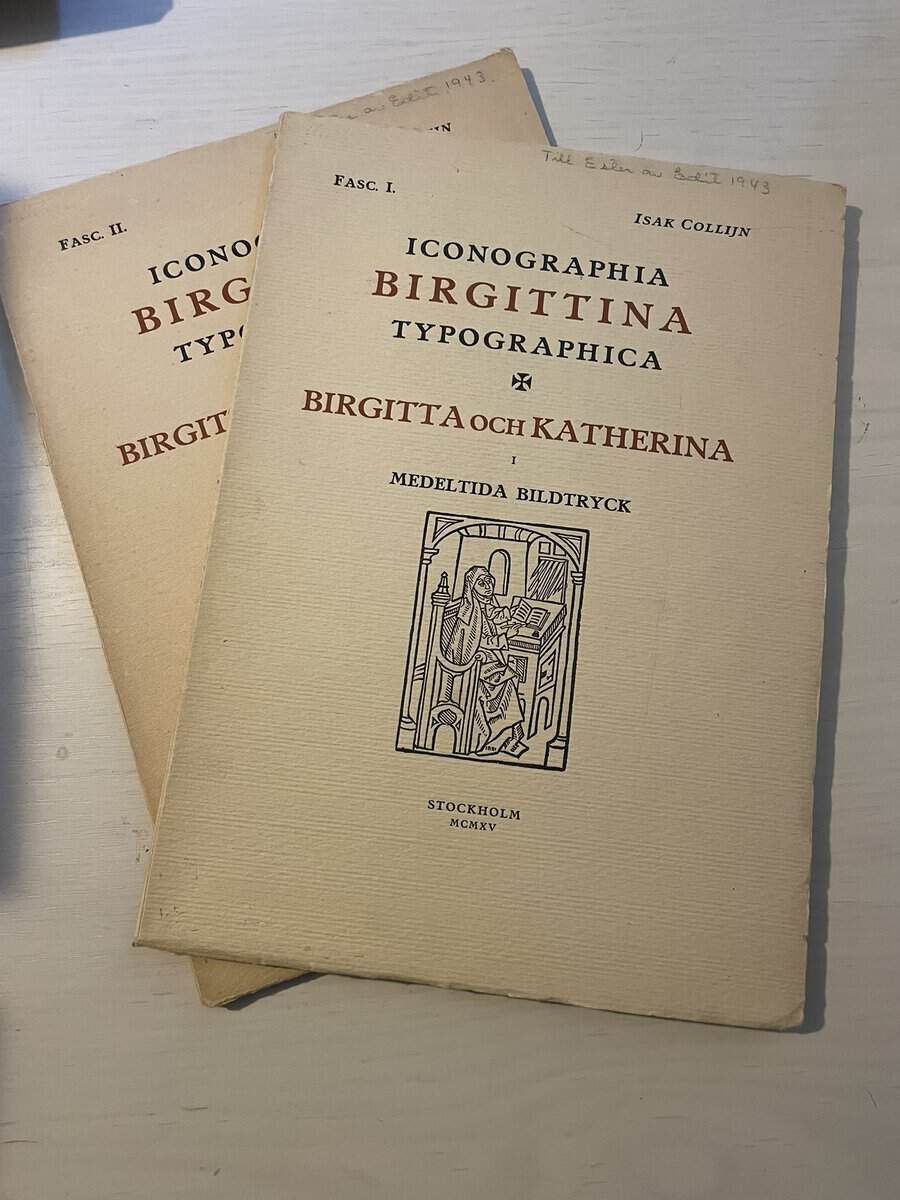 Isak Collijn : Iconographia Birgittina typographica