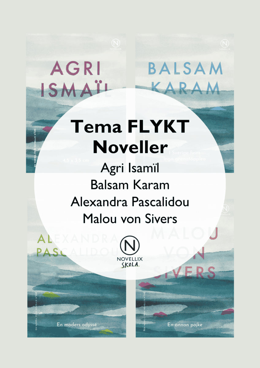 Ismaïl, Agri ; Pascalidou, Alexandra ; Karam, Balsam ; Sivers, Malou von : Tema Flykt med Agri Ismaïl, Balsam Karam m.fl. Skolpaket.