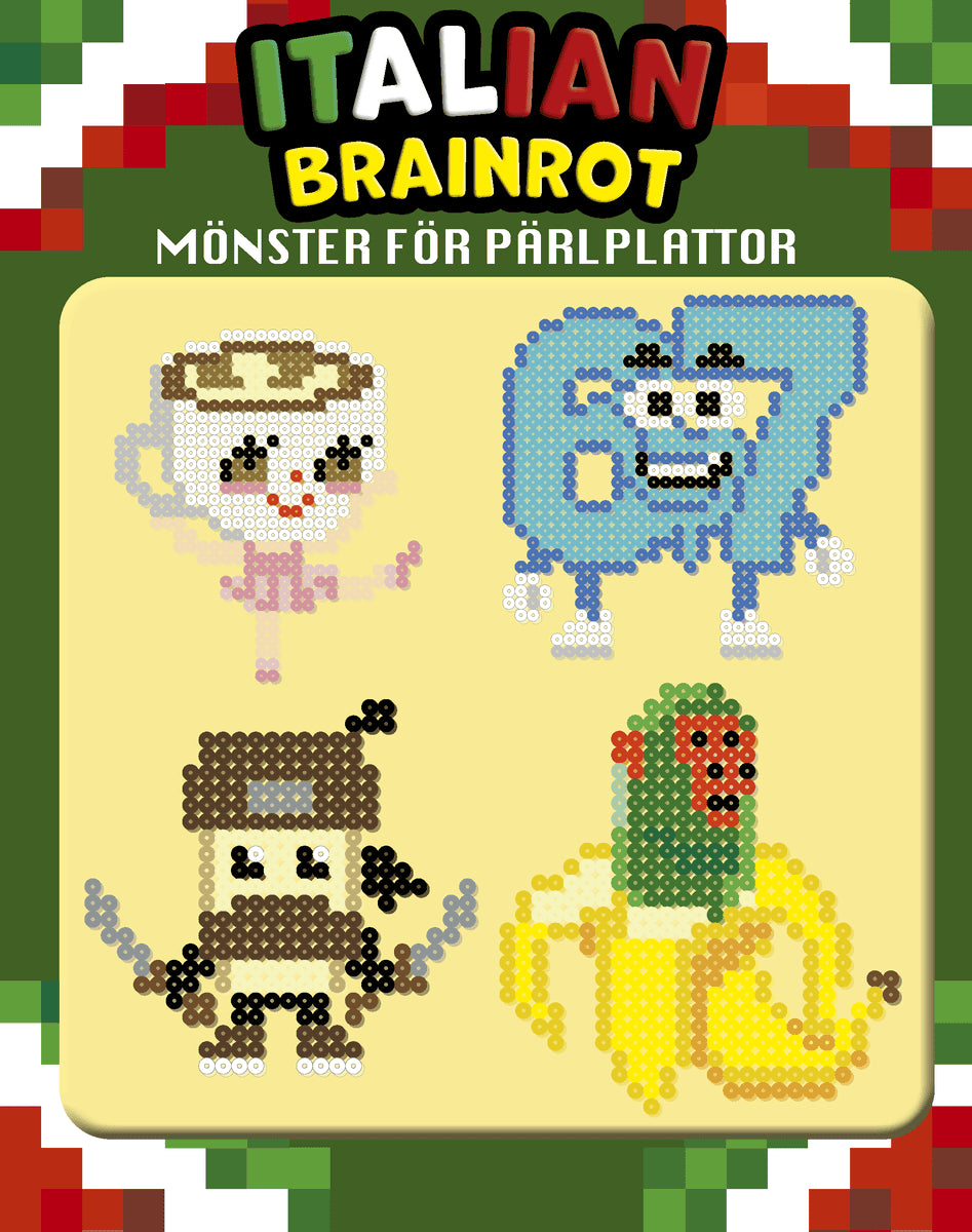 Italian Brainrot : mönster för pärlplattor