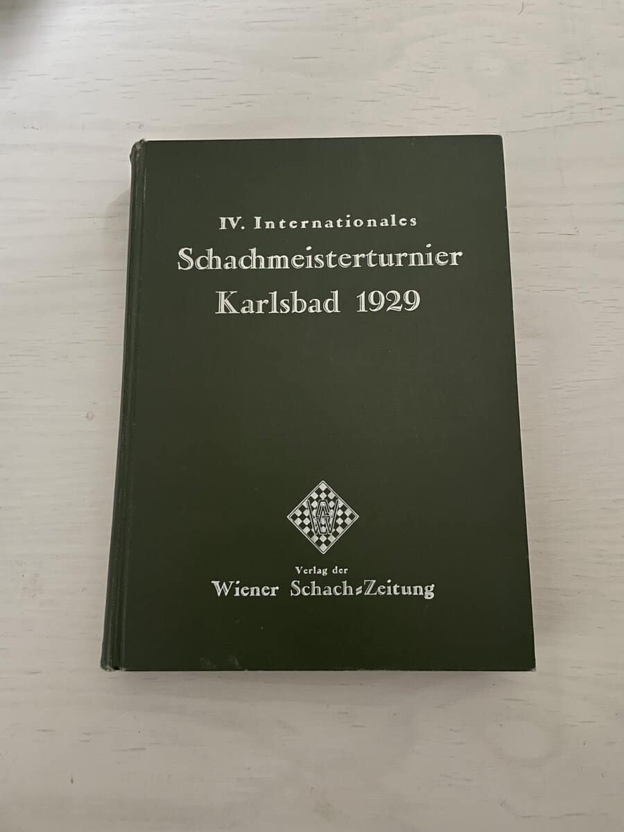 IV Internationales Schachmeisterturnier Karlsbad 1929