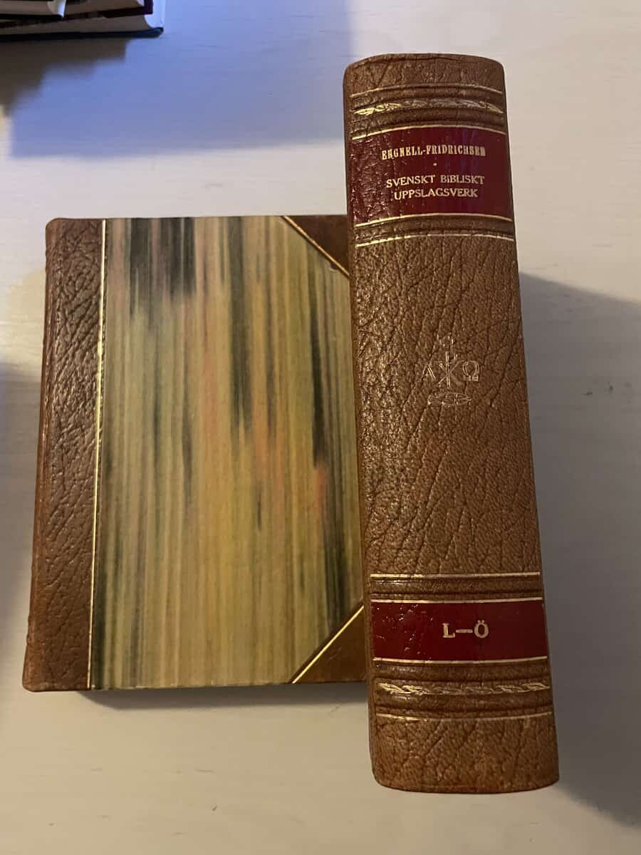 Ivan Engnell : Svenskt bibliskt uppslagsverk I-II (1-2) A-K och L-Ö
