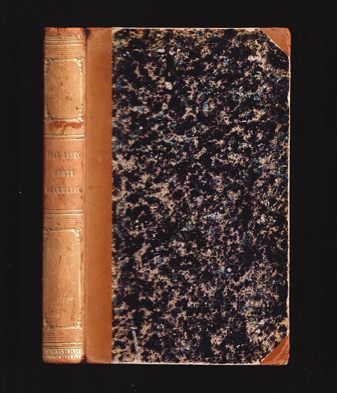 Ivar Aasen : Norsk grammatik. Omarbeidet Udgave af 'Det norske folkesprogs grammatik'