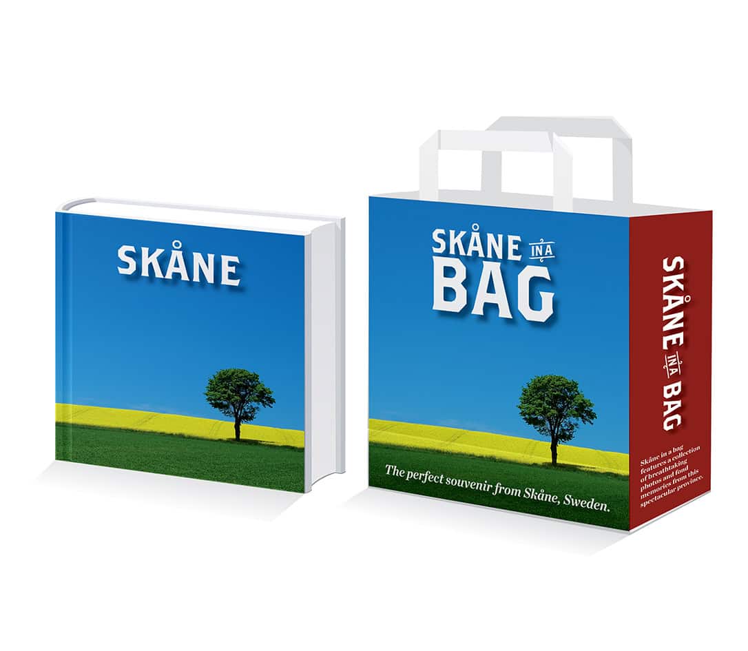 Ivar Gissurarson : Skåne in a bag Bok + Påse