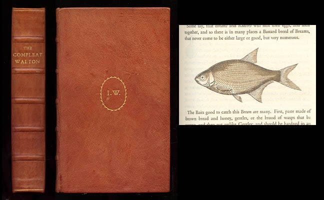 Izaak Walton : The Compleat Angler. The Lives of Donne, Wotton, Hooker, Herbert & Sanderson. With Love & Truth & Miscellaneous Writings. Edited by Geoffrey Keynes. Illustrations by Thomas Poulton and Charles Sigrist