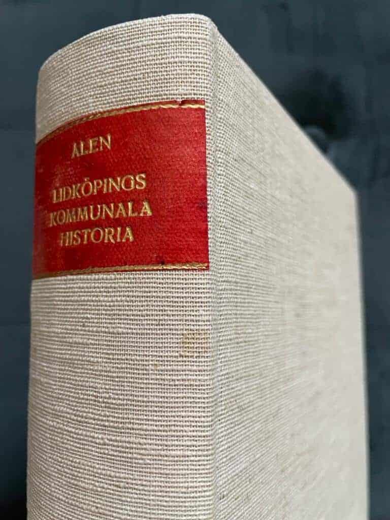 J. Alén : Lidköpings kommunala historia - Från mitten av 1800-talet till nuvarande tid