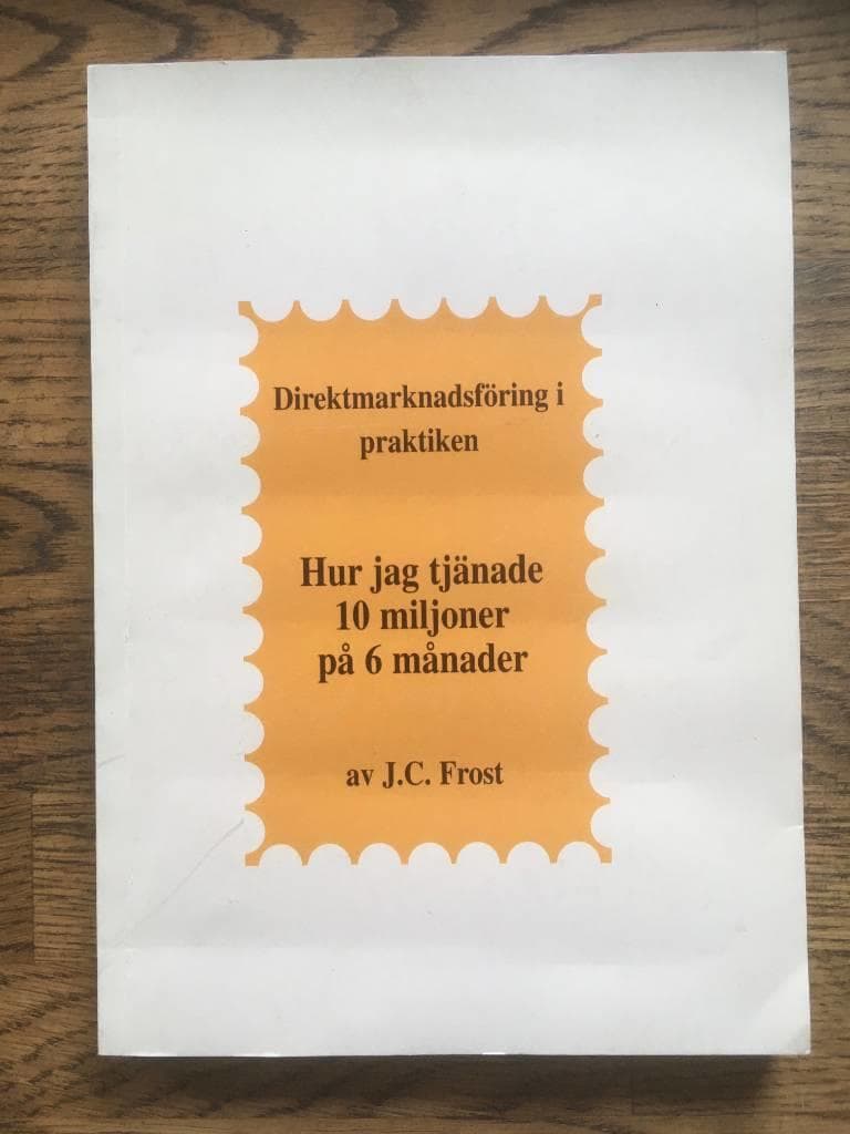 J C Frost : Hur jag tjänade 10 miljoner på 6 månader