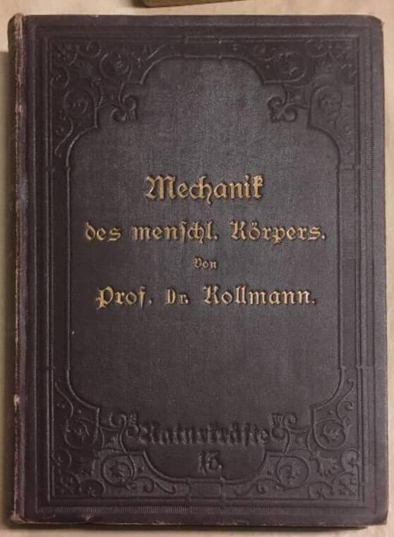 J Kollman : Mechanik des menschlichen körpers
