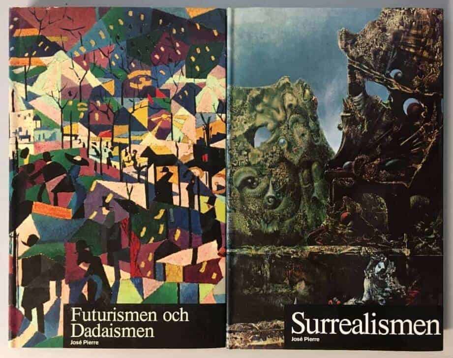 J Pierre : Futurismen och dadaismen + Surrealismen