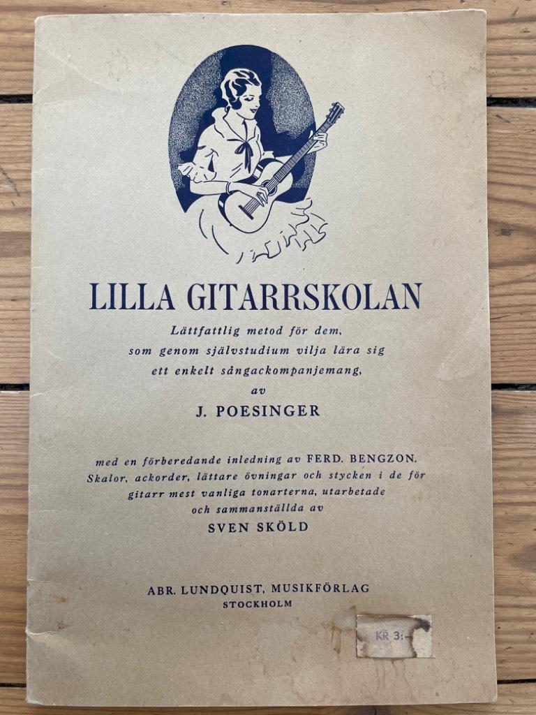 J. Poesinger : Lilla gitarrskolan