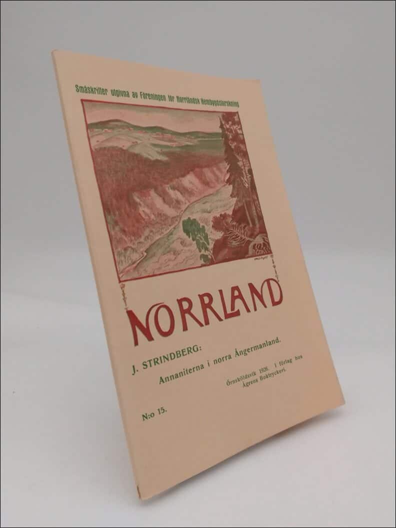 J. Strindberg : Annaniterna i norra Ångermanland