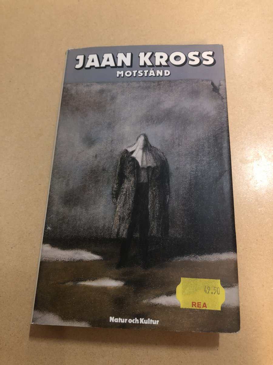 Jaan Kross : Motstånd romanen om Jüri Vilms