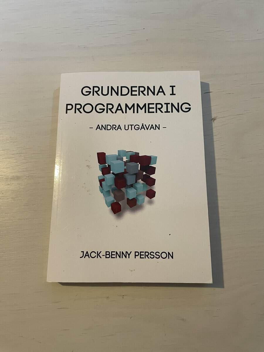 Jack-Benny Persson : Grunderna i programmering