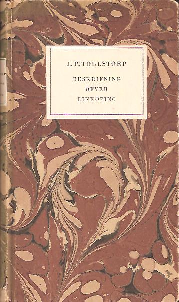 Jacob Philip Tollstorp : Beskrifning öfver Linköping