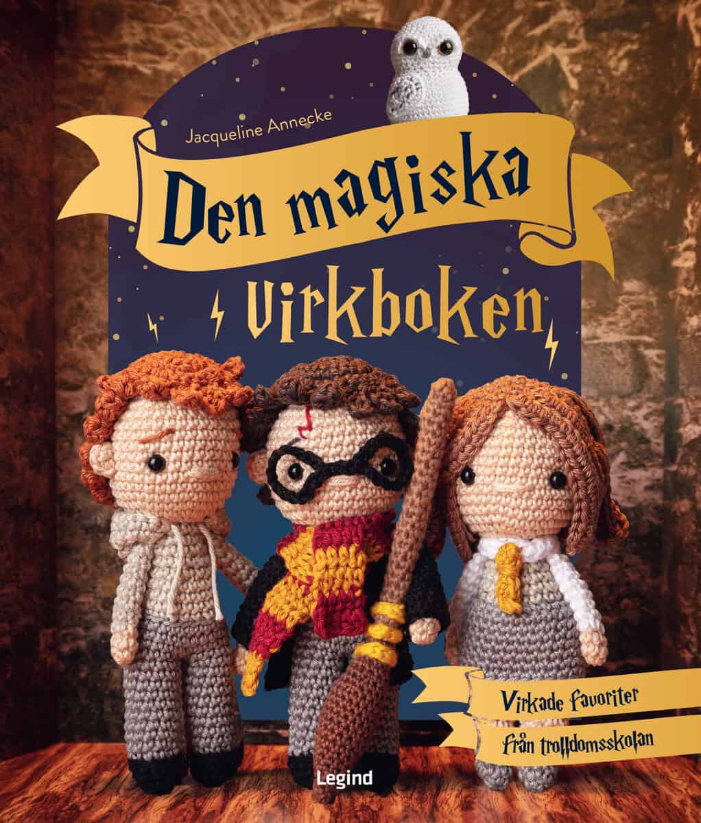 Jacqueline Annecke : Den magiska virkboken : för alla Harry Potter-fans