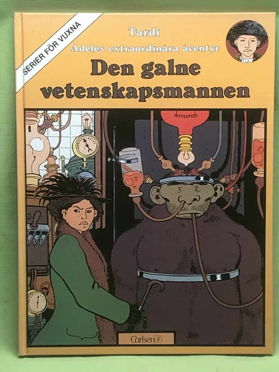 Jacques Tardi : Den galne vetenskapsmannen  (Serier för vuxna)