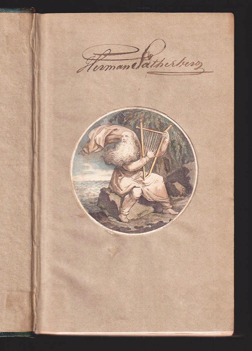 James Macpherson : Oisians sånger efter gaeliska originalet och på dess vers-slag försvenskade, samt med en historisk-critisk inledning och noter försedde af Nils Arfwidsson. Förra Delen (Jemte en musikbilaga) - Sednare delen (I tvenne afdelningar)