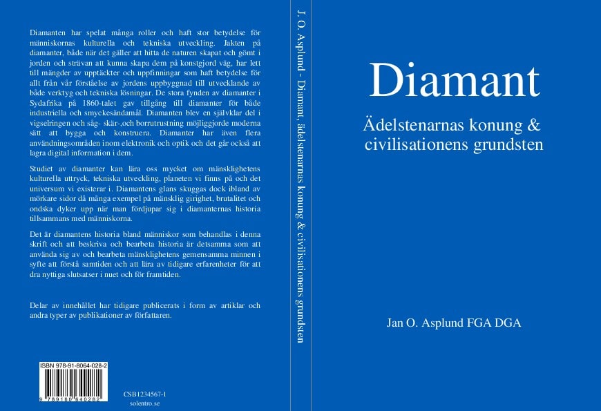 Jan Asplund : Diamant : ädelstenarnas konung & civilisationens grundstenar