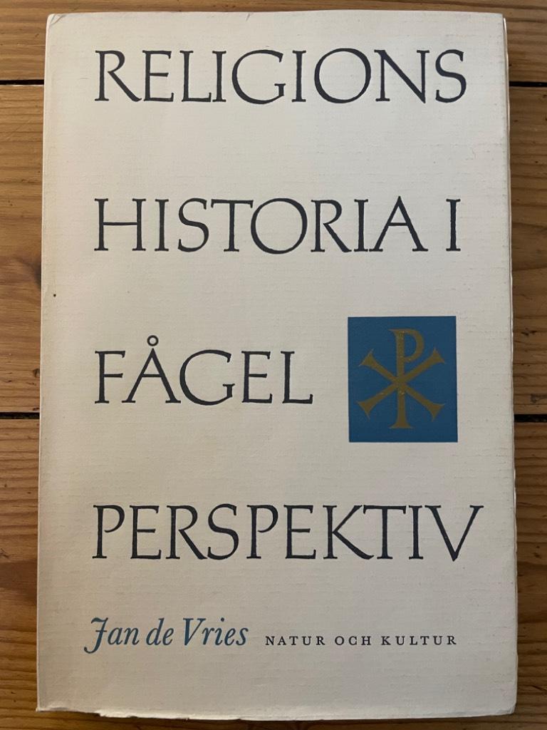Jan de Vries : Religionshistoria i fågelperspektiv