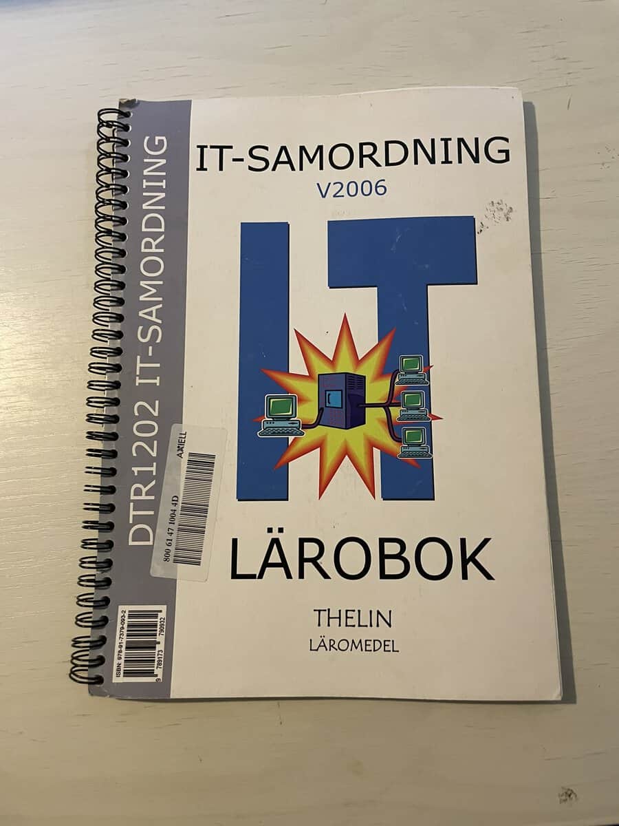 Jan-Eric Thelin : IT-samordning V2006 - lärobok