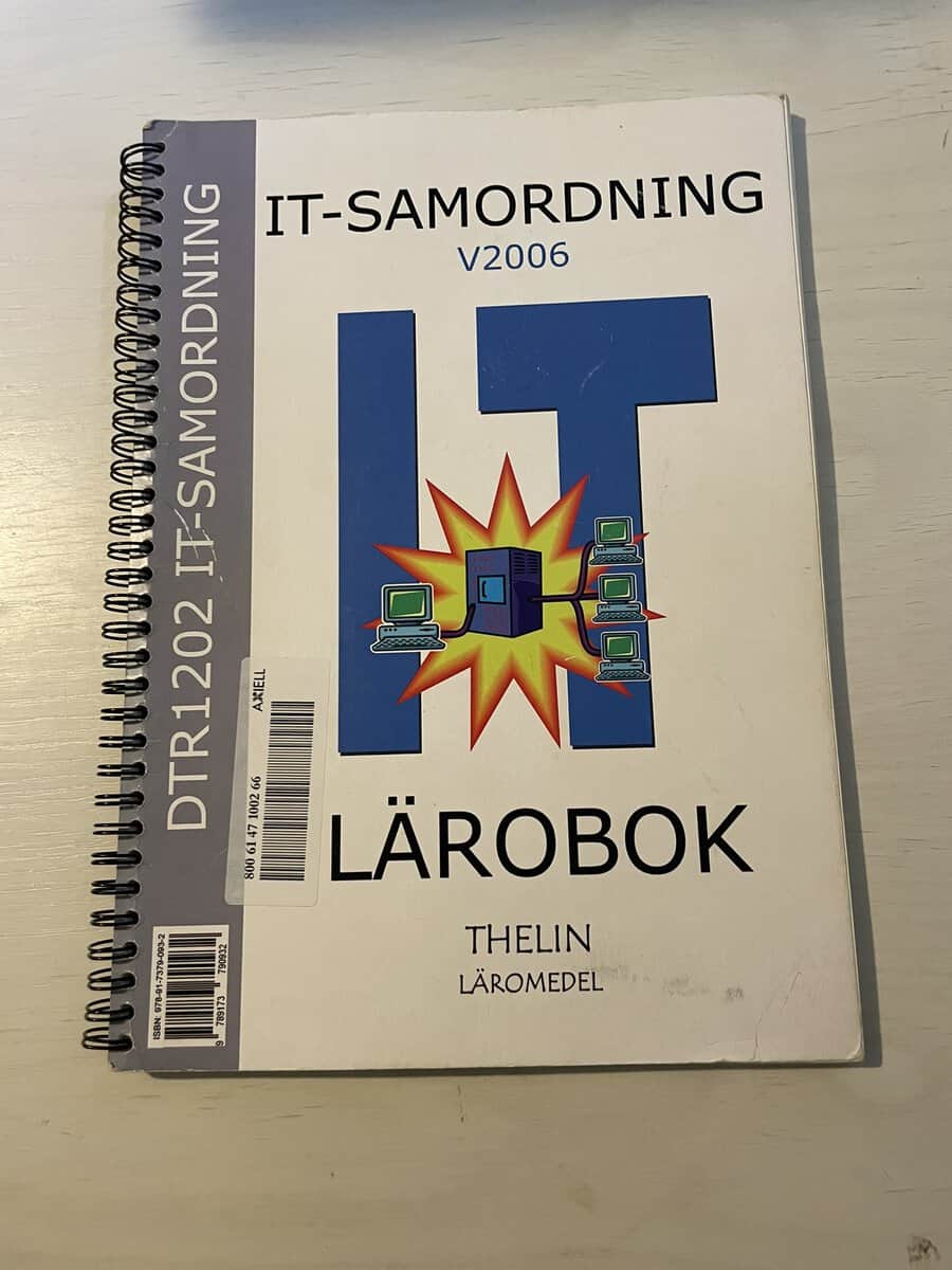 Jan-Eric Thelin : IT-samordning V2006 - lärobok
