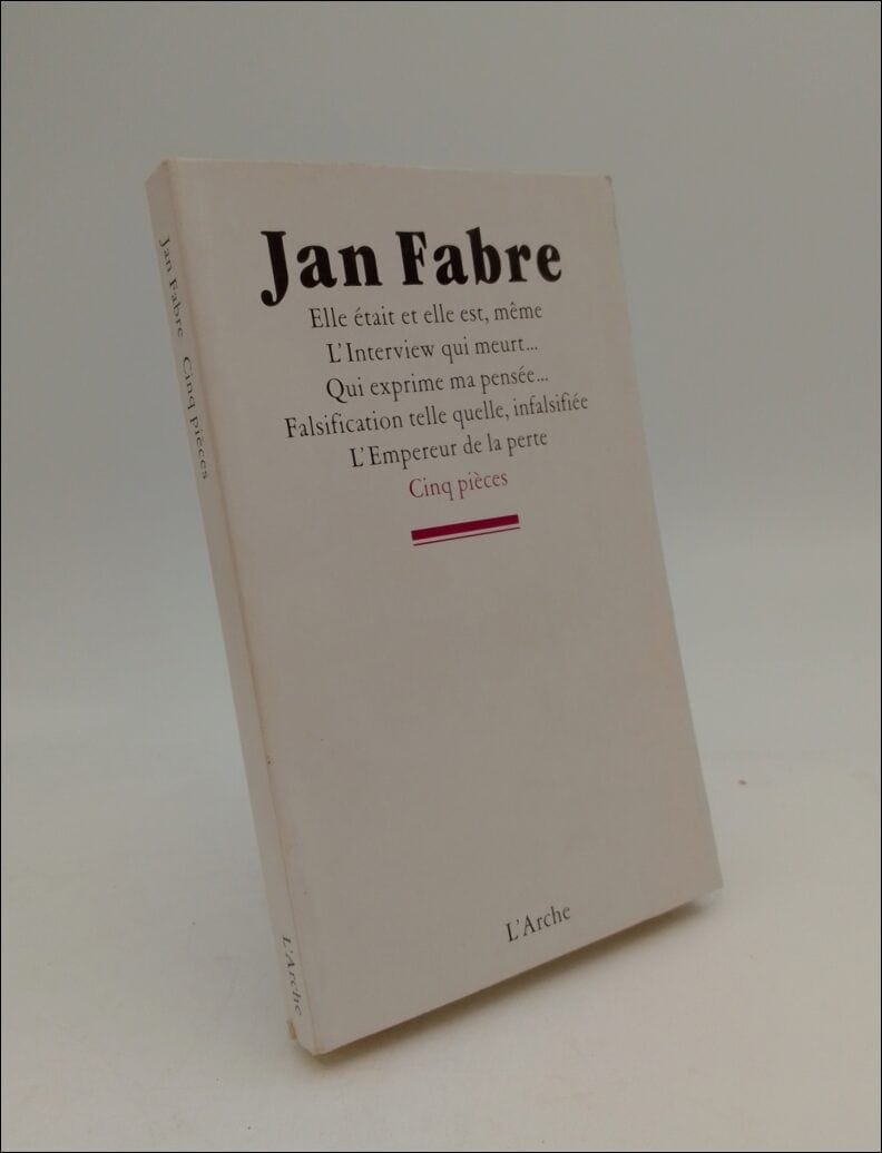 Jan Fabre : Cinq piéces
