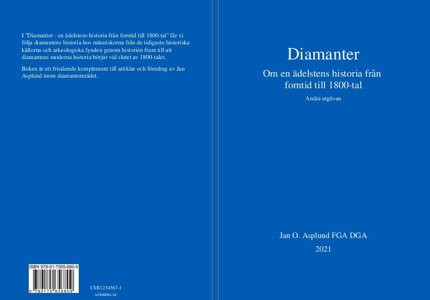 Jan O. Asplund : Diamanter : om en ädelstens historia från forntid till 1800-tal