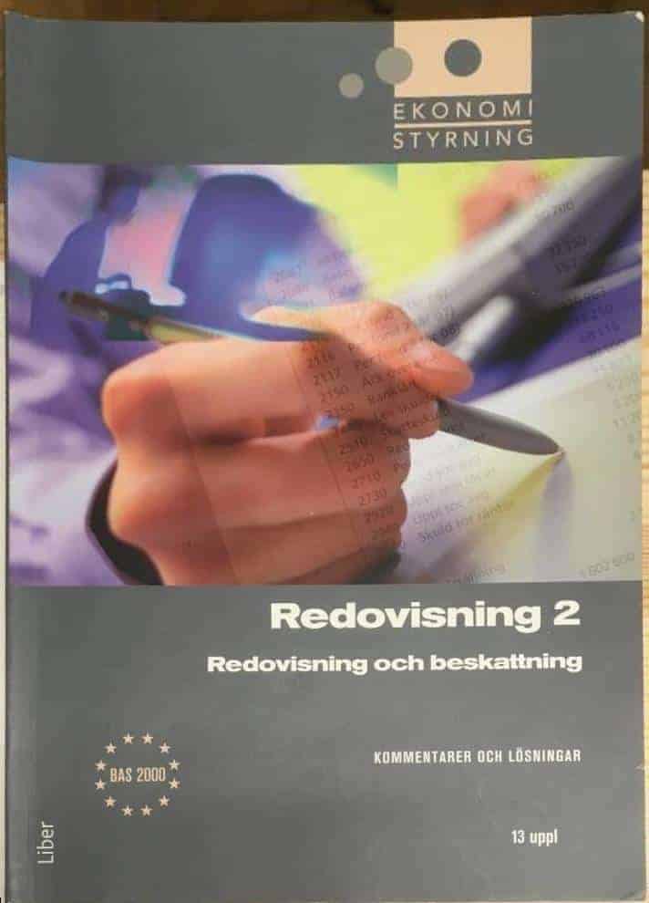Jan-Olof Andersson : Redovisning 2