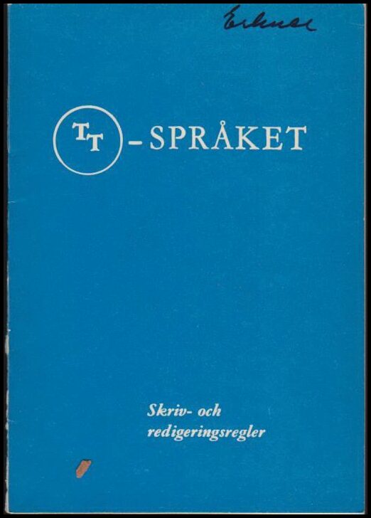 Jan-Otto Modig : TT-språket