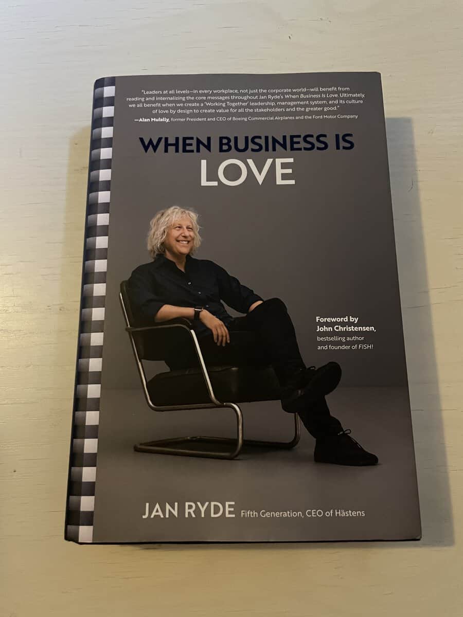 Jan Ryde : When business is love