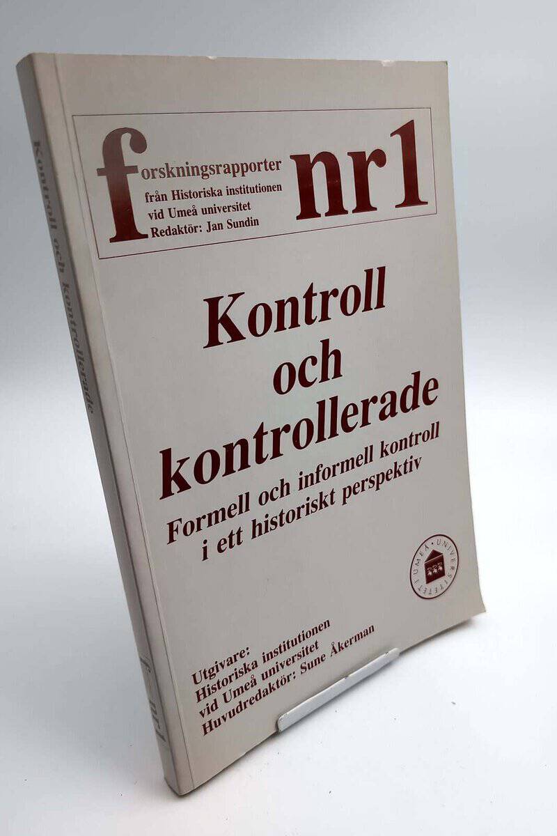 Jan Sundin : Kontroll och kontrollerade