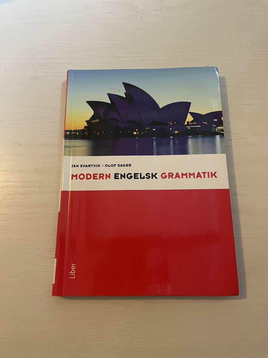 Jan Svartvik : Modern engelsk grammatik