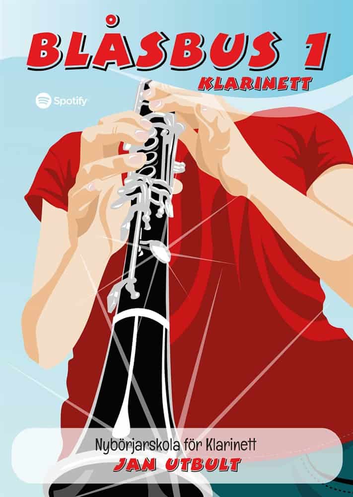 Jan Utbult : Blåsbus 1 klarinett : nybörjarskola för klarinett