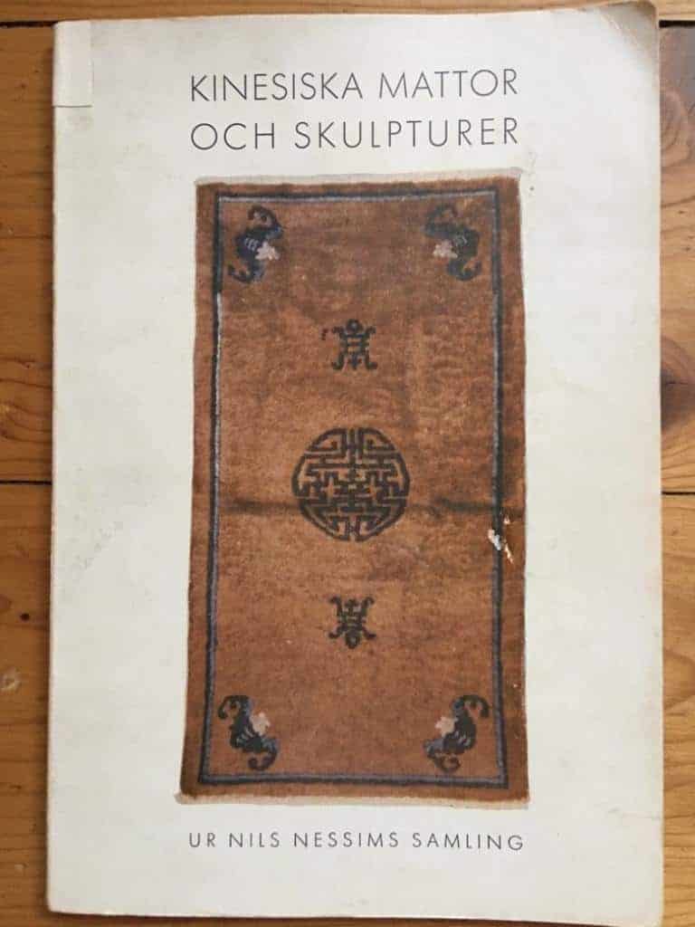 Jan Wirgin : Kinesiska mattor och skulpturer, ur Nils Nessims samling