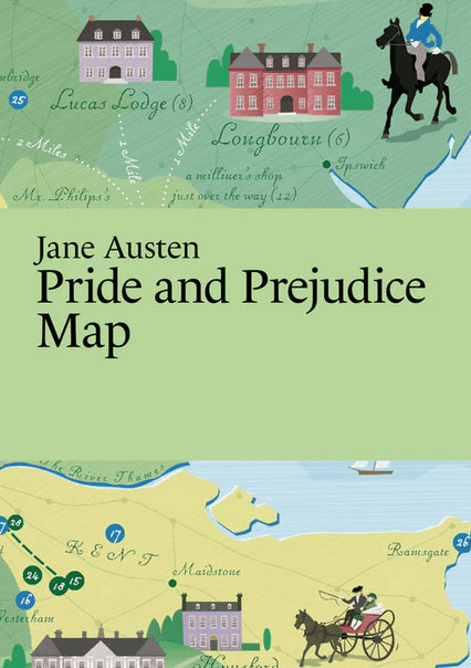 Jane Austen : Pride and Prejudice Map