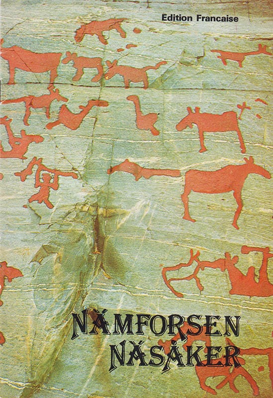 Janson, Sverker (1908-2005) ; Janson, Bengt : Nämforsen, Näsåker (turistbroschyr - Edition Francaise/fransk upplaga)