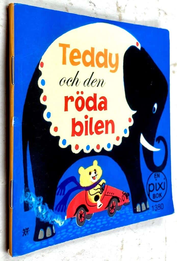 Janus Hertz, Grete ; Meier-Albert, Erika ; Janzon, Karin : Teddy och den röda bilen [Pixibok]