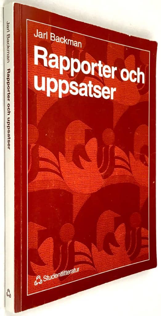 Jarl Backman : Rapporter och uppsatser
