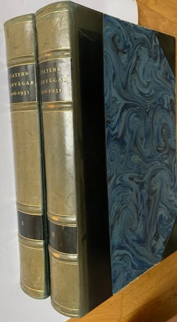 Järnvägsstyrelsen. : Statens järnvägar 1906-1931