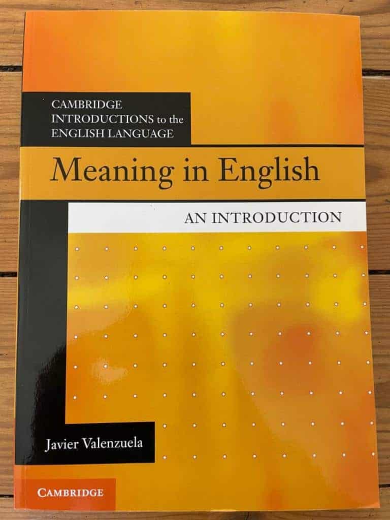 Javier Valenzuela : Meaning in English