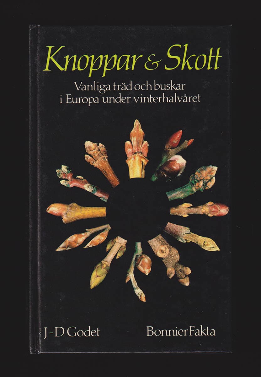 Jean-Denis Godet : Vanliga träd och buskar i Europa under vinterhalvåret. En bestämmningsbok för 150 vedartade växter