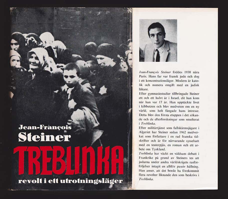 Steiner, Jean-François, 1938 : Treblinka. Revolt i ett utrotningsläger. Med förord av Simone de Beauvoir (1908-1986)