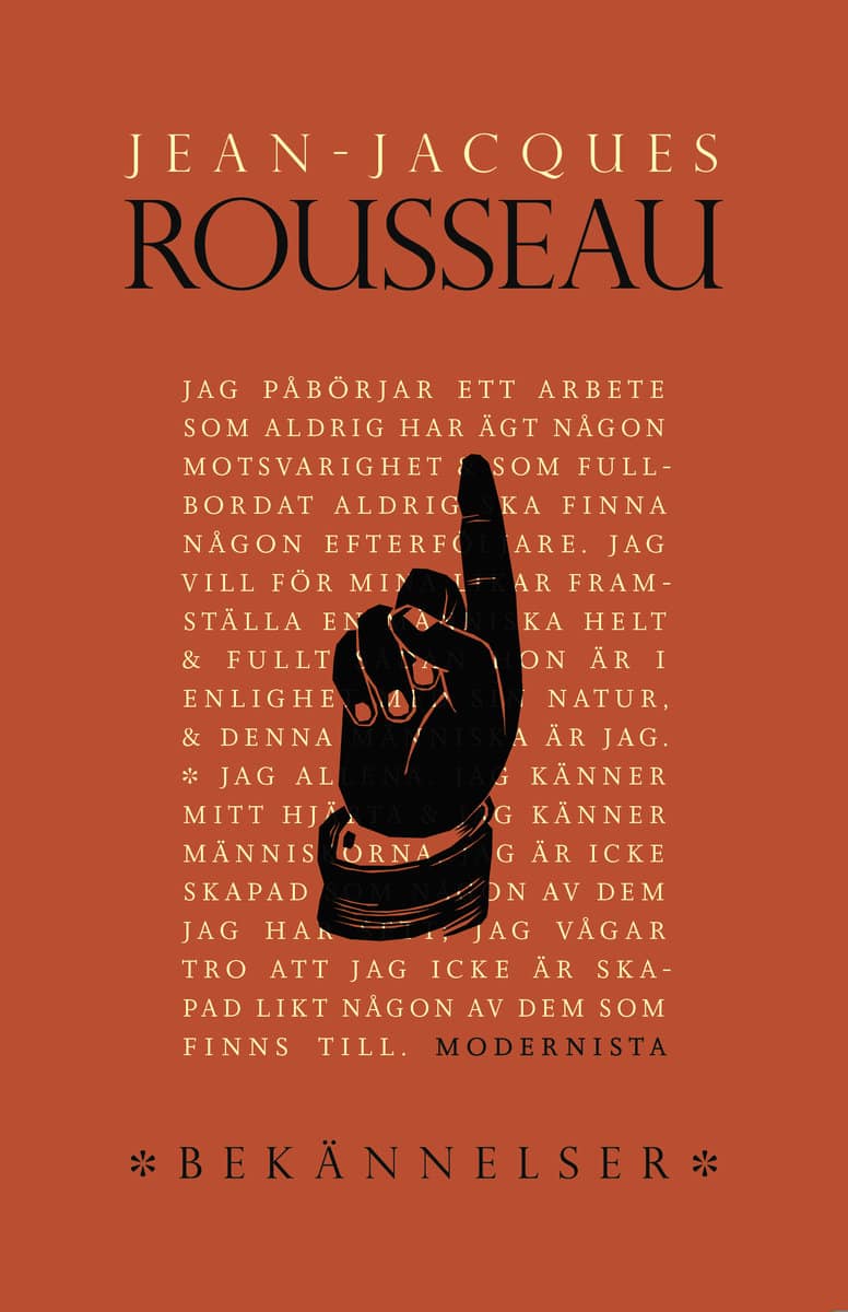 Jean-Jacques Rousseau : Bekännelser