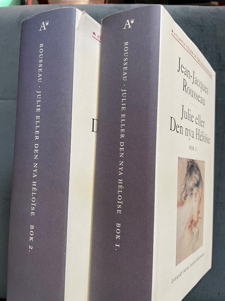 Jean-Jacques Rousseau : Julie eller Den nya Héloïse 1-2 (komplett)