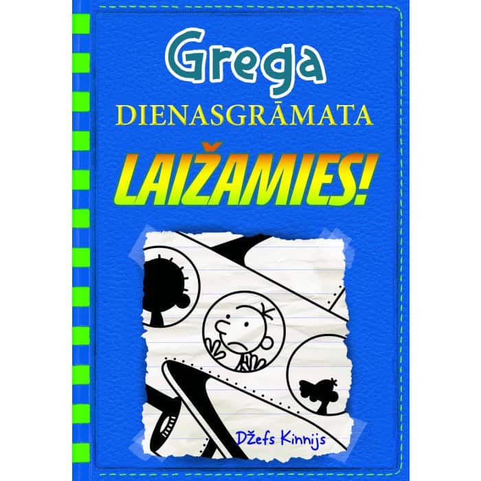 Jeff Kinney : Grega dienasgrāmata 12 Laižamies!