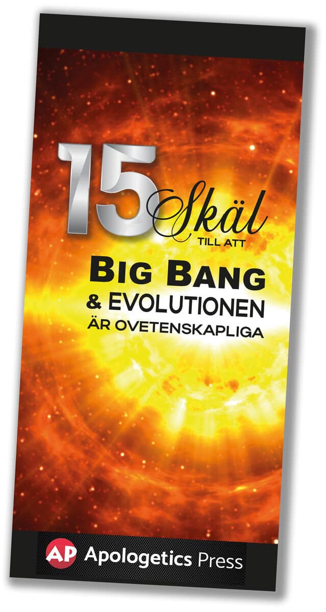 Jeff Miller : 15 Skäl till att Big Bang & Evolutionen är ovetenskapliga