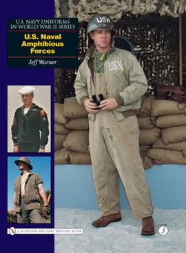 Jeff Warner : U.s. navy uniforms in world war ii series - u.s. naval amphibious forces