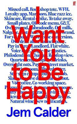 Jem Calder : I Want You to Be Happy