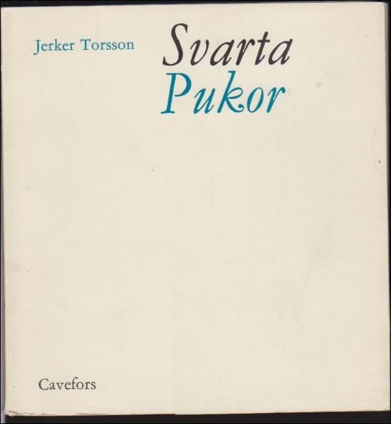 Jerker Torsson : Svarta pukor