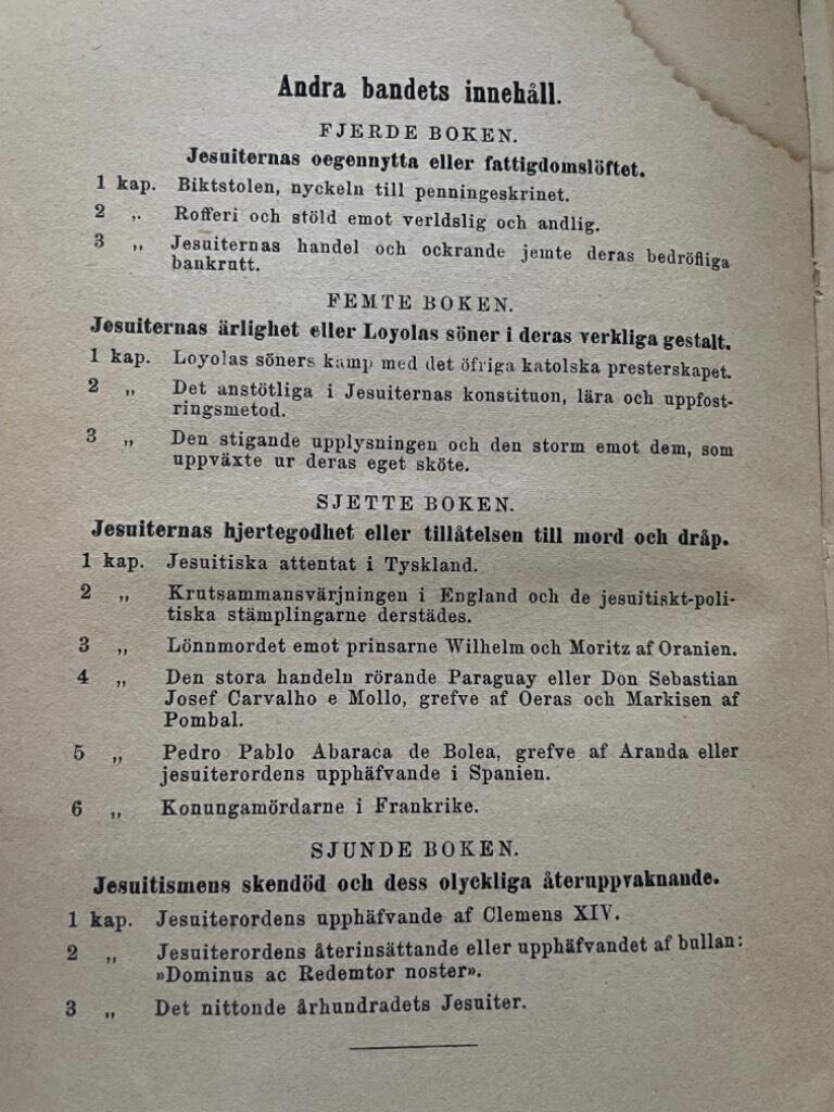 Jesuiterna I-VII