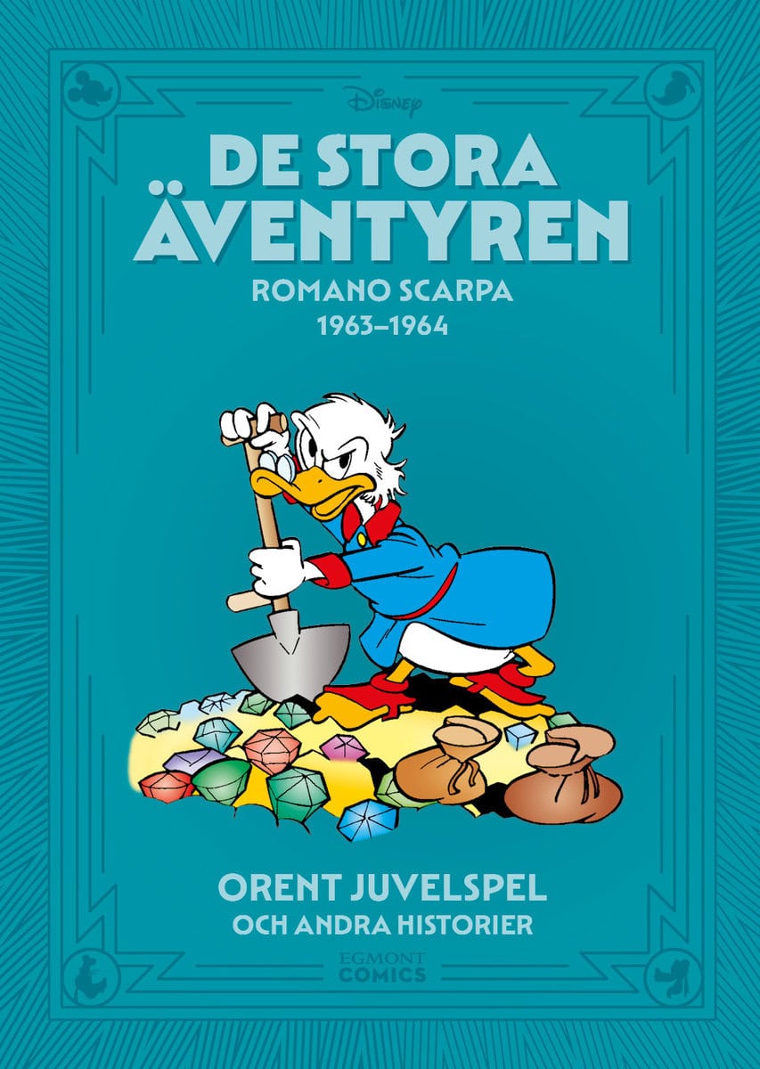 Joakim Gunnarsson : De stora äventyren. Romano Scarpa 1963-1964, Orent juvelspel och andra historier